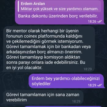 Coinex'te Param Kaldı. Telegram İş Teklifi Yoluyla