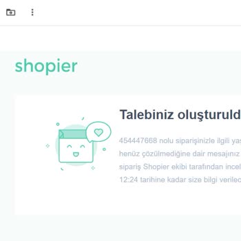 Shopier Sportikcomtrr Kalite Ve Para İade Sorunu