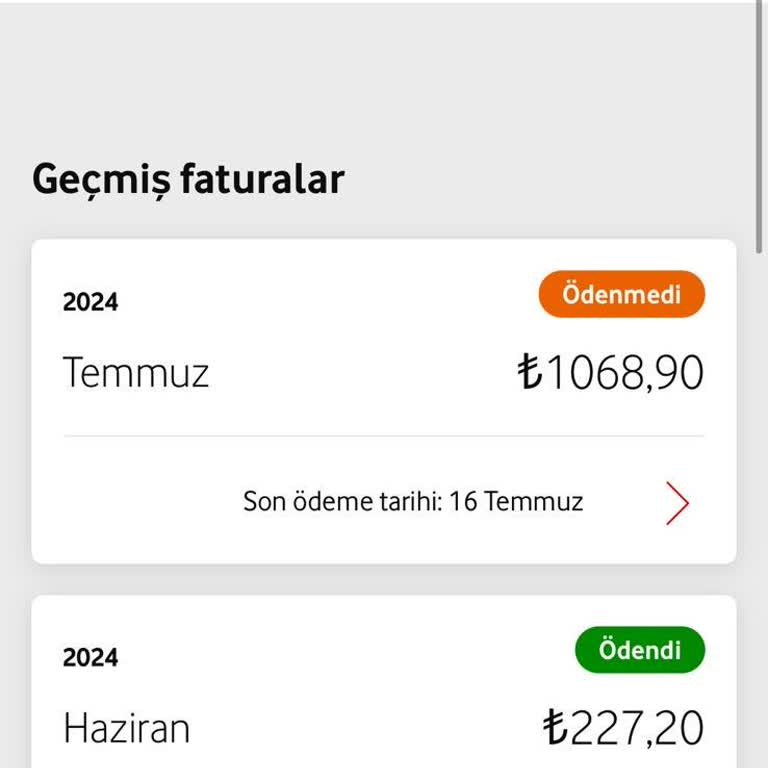 Vodafone Faturalı Hatta Bilgim Dışında 5 Kata Varan Fiyat Artışı Yaptı