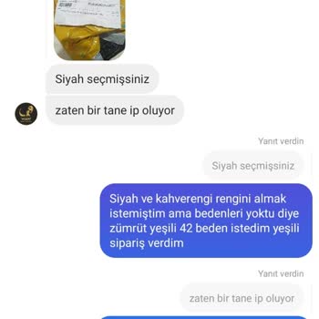 Tesettürwaw Ürünün Kusurlu Geldiği Halde Değişim Yapmaması