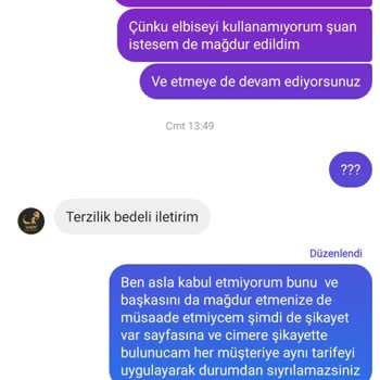 Tesettürwaw Ürünün Kusurlu Geldiği Halde Değişim Yapmaması