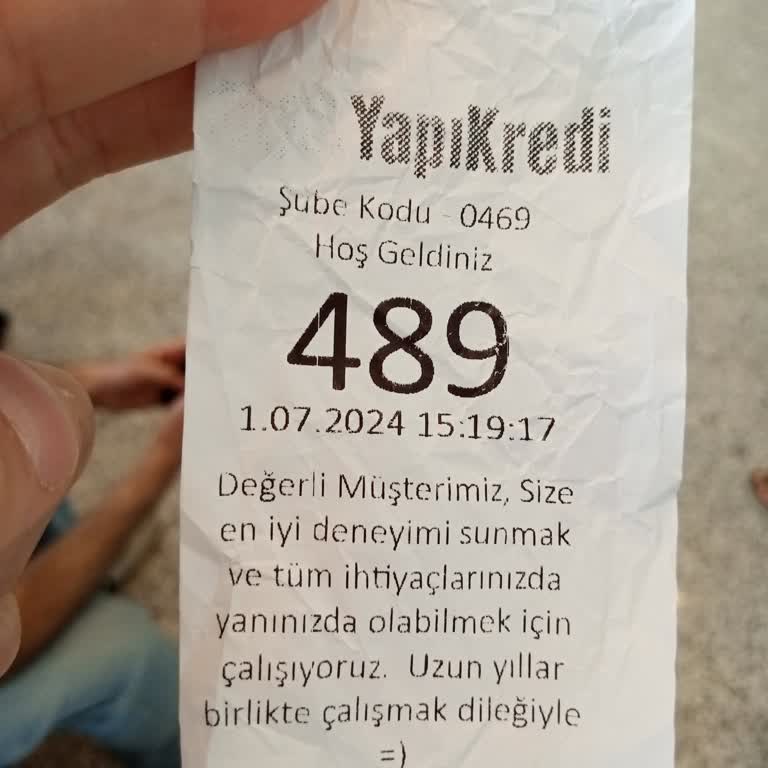 Yapı Kredi Bankası Çok Yavaş Bir Banka