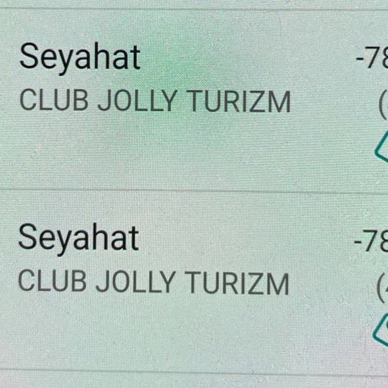 Jolly Tur 2 Kez Ödeme Aldı Ve Geri Vermiyor.