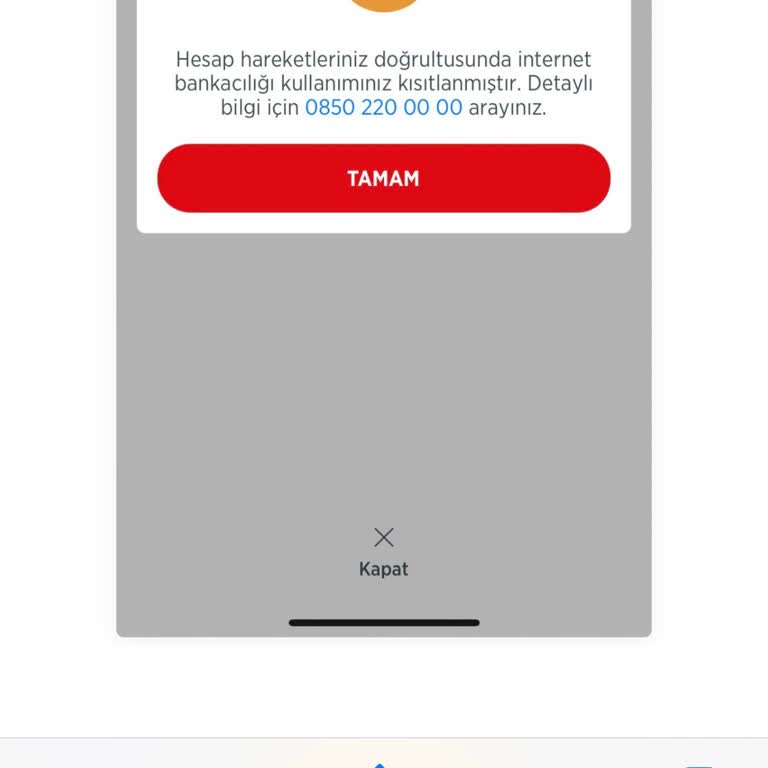 Ziraat Bankası İnternet Bankacılık Kısıtlama Kaldırma