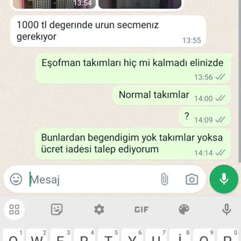 Butik Ponçik Butik. Poncik Ücret İademi Yapmıyor