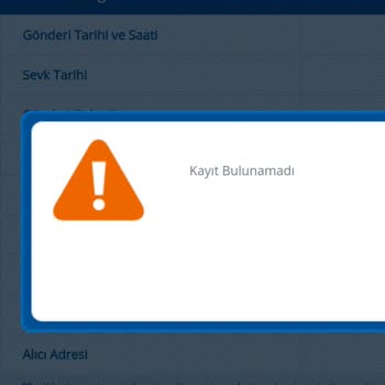 Adidas Kayıt Bulunamadı Hatası