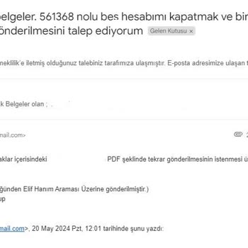 NN Hayat BES Ten Çıkış İşleminin Yapılmaması Ve Oyalanma