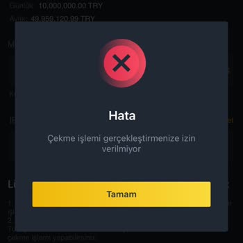Binance TR Hesabımda Transfer Sorunu: Acil Çözüm Bekliyorum