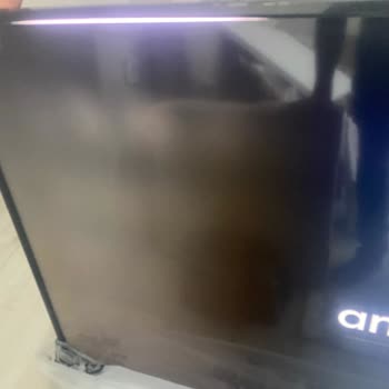 A101'den Alınan TV Kırık Çıktı