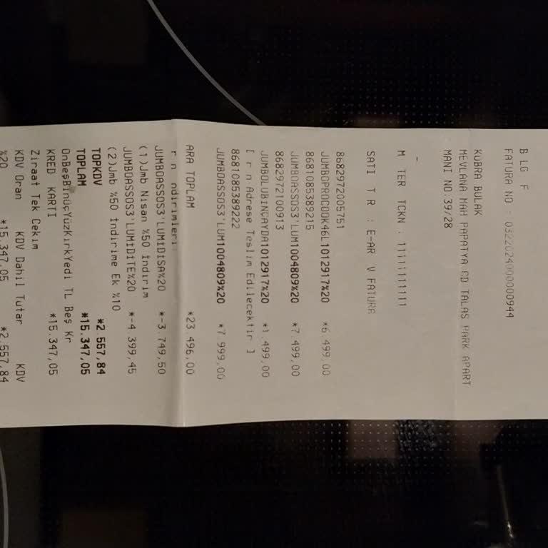 Jumbo Teslim Edilmeyen Ürünler Şikayet