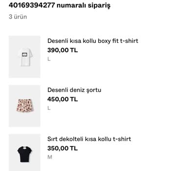 Bershka Sebepsiz İptal Etmesi