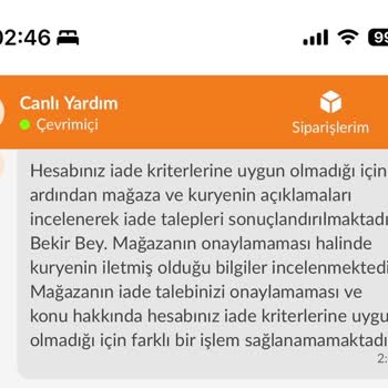 Trendyol Yemek+ Köfteci Yusuf Siparişi Eksik İletiyor, İade Yapmıyor