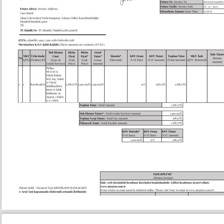 PHILIPS Ev Aletleri Philips Tras Makinesi