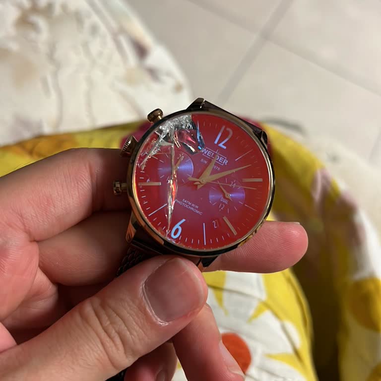 Welder Watch Değişim Sonra Kırılan Cam Ücreti