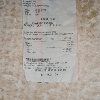 Pantene Ürünün Eksik Ve Yarım Olması