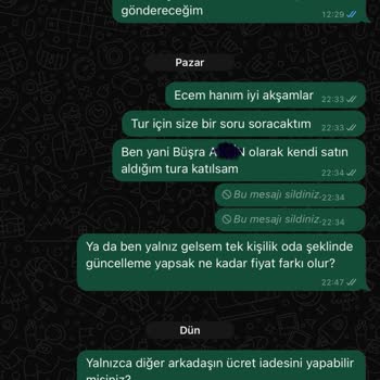 Kappatur İptal Ve İade Hakkınız Engelleniyor
