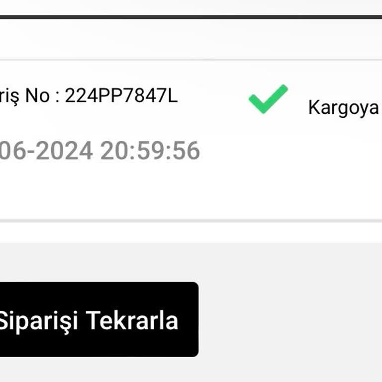 Vakronline Sipariş Şikayeti