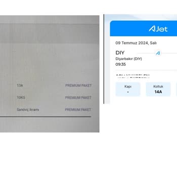 Ajet (Anadolu Jet) Parasını Ödeyerek Aldığım Koltuğun Değiştirilmesi