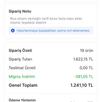 Migros'tan Eksik Gelen Ürün: Sorumsuzluk Ve Kalitesizlik!