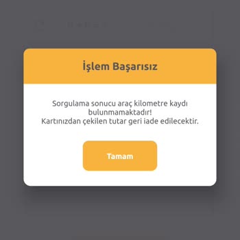 TÜVTÜRK E Devlette Muayene Gözükmüyor