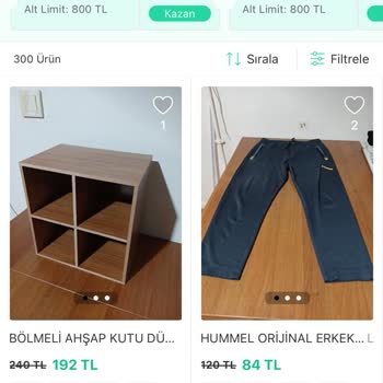 Dolap Uygulamasından Aldığım Ürün Elime Ulaşmadı