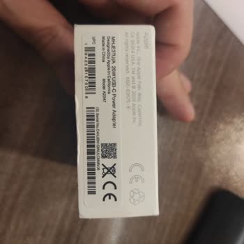 Pazarama.com Apple Güç Adaptörü Sahte Satışı Yapılıyor