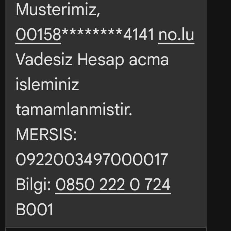 VakıfBank Bilgim Dışı Hesap Açılması