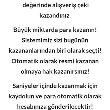 A101 Ödül Kazandım Ama Kullanım Limiti Yüzünden Alamadım