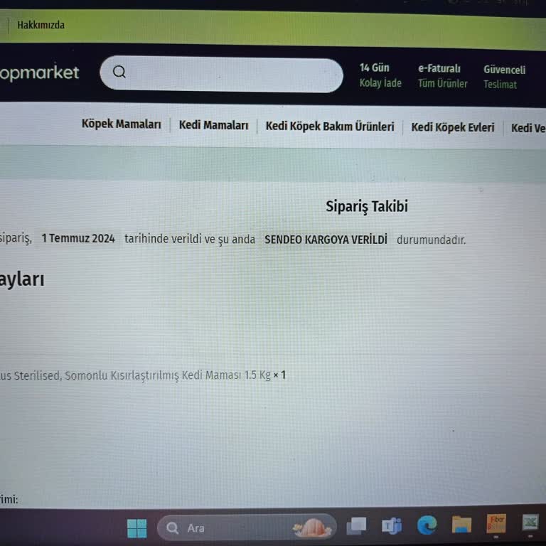 Pati Noktası - Petshop Market Alışverişi Haksız Kazanç