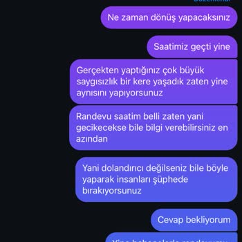 Falci.handan (Instagram) Parayı Önden Alıyor Ve Randevu Saatinizde Ulaşamıyorsunuz