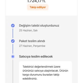 Hepsiburada Sitesinde Değişim Mağduriyeti!