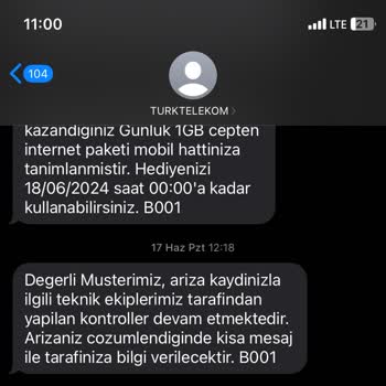 Türk Telekom Evde İnternet Sorunumu Çözmüyor