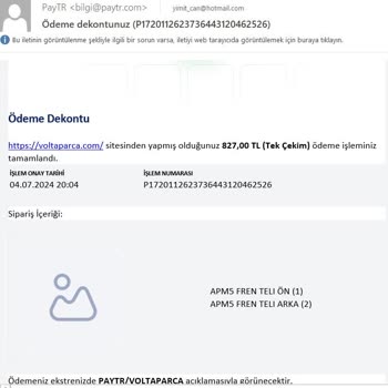 Voltaparca.com Alışverişimdeki Muhatap Bulamama Problemi