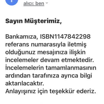 İş Bankası Kredi Kartı Harcama İtirazında 6 Aydır Sonuç Yok!