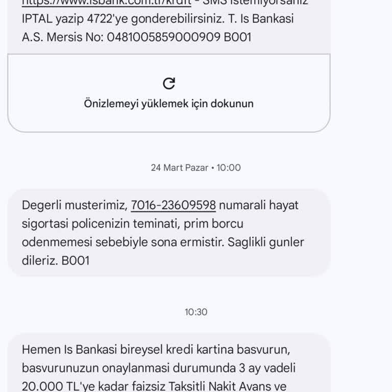 İş Bankası Faizsiz Nakit Avans Yalanı