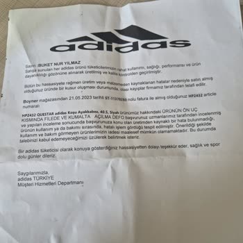 Boyner Adidas Ayakkabı 1 Ylı Doldurmadan Delindi!