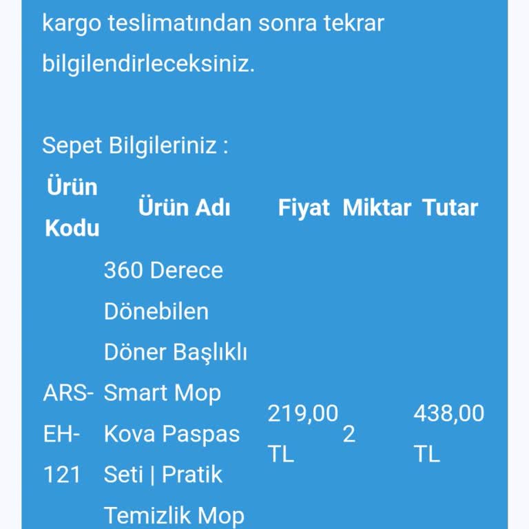 Arsimo Şirketi Ürünlerinde Ve Şirketinde Sorun