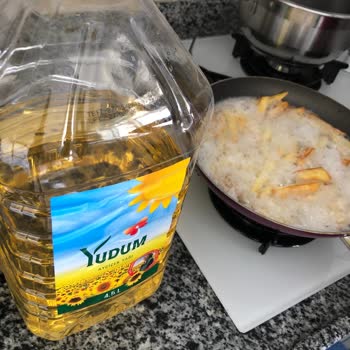 Yudum Ayçiçek Yağı Köpürüyor