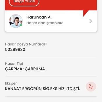 Aksigorta Kasko Ve Experin Süreci Uzatması