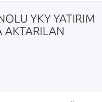 Yapı Kredi Bankası Yky Kesinti Yapıldı