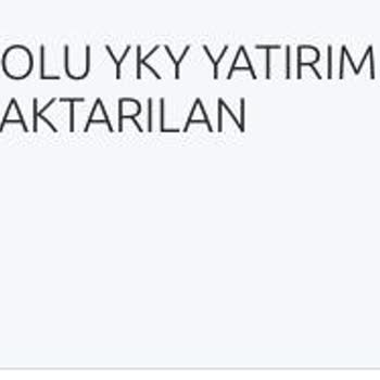 Yapı Kredi Bankası Yky Kesinti Yapıldı