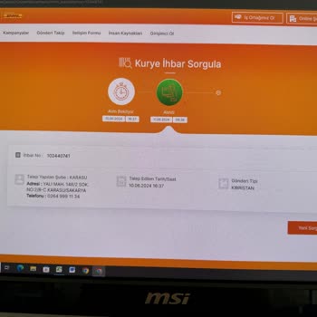 MNG Kargo Sistemsizliğinden Şikayetim Var