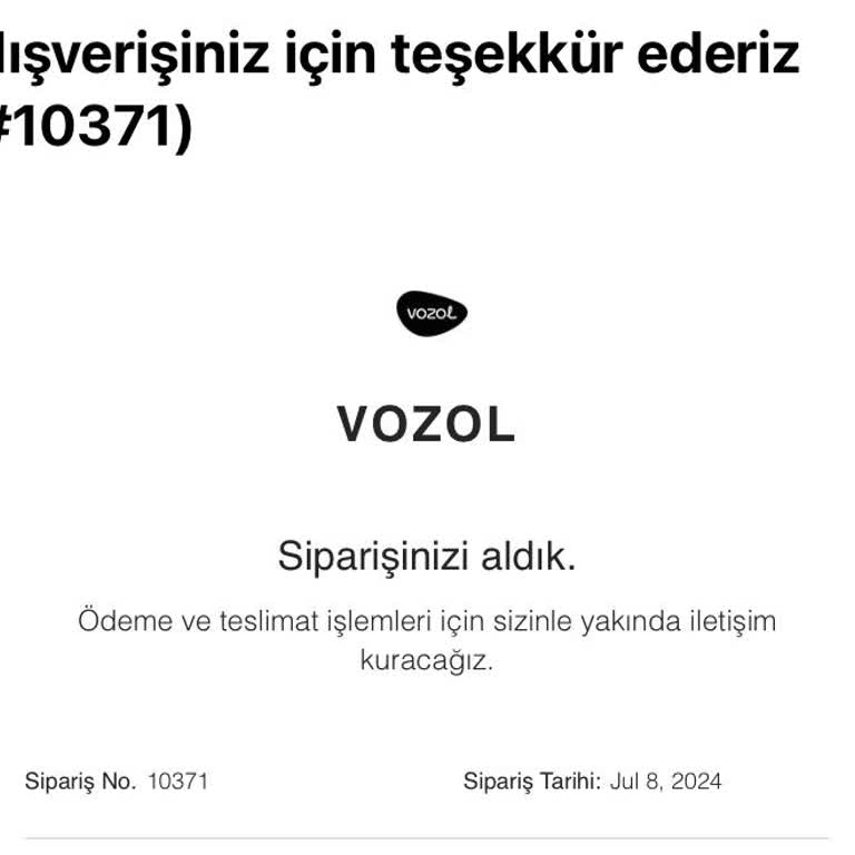 Vozol Puf Shop Paramı Aldılar Ulaşamıyorum