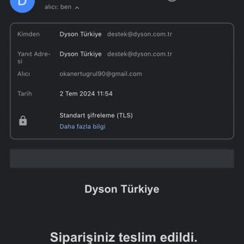 Dyson Türkiye Destek Birimi İlgisizliği