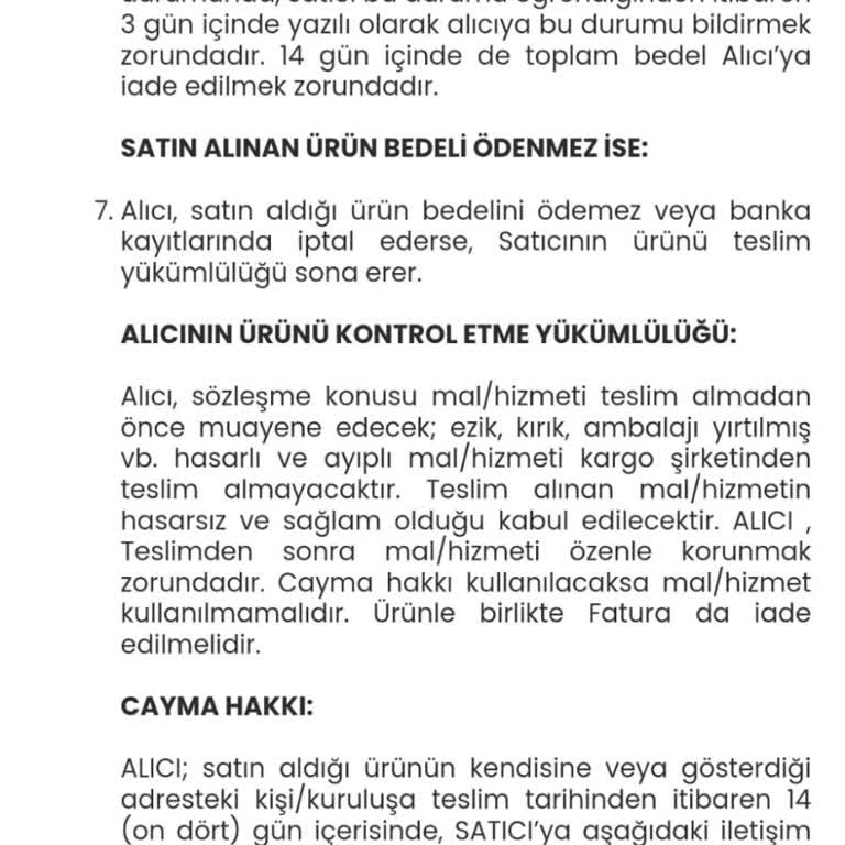 Bitugba Store İade Etmemeleri Sorunu