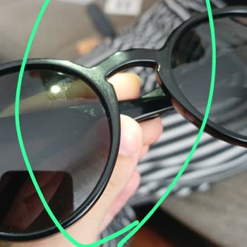 Faded Paint on Rayban Glasses from Atasun Optik