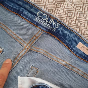 Colin's Kot Jean Pantolon Arka Ceplerde Yırtılmalar