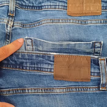 Colin's Kot Jean Pantolon Arka Ceplerde Yırtılmalar