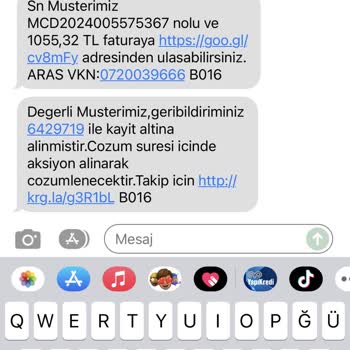 Aras Kargo Saka Şubesi Kargoları Eksik Teslim Ediyor