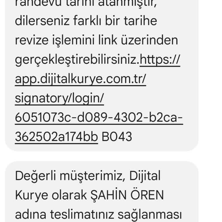 Dijital Kurye Teslimatın Gecikmesi, Yapılmaması